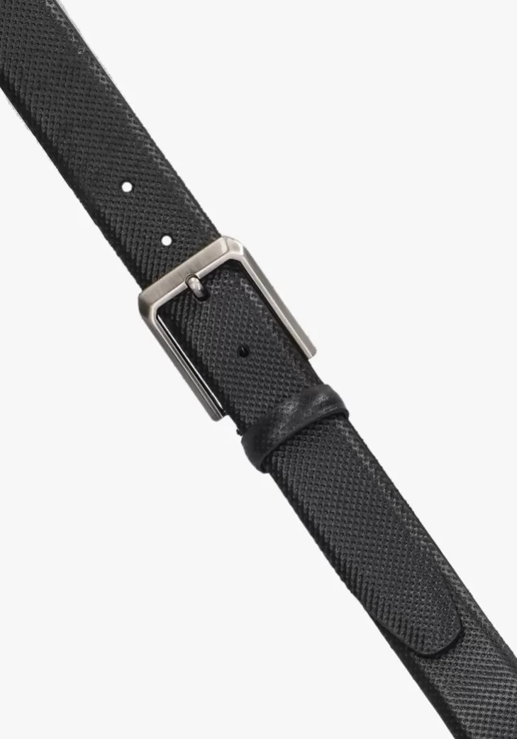 Shop MAZZELTOV E Riem Enzo Belt Zwart