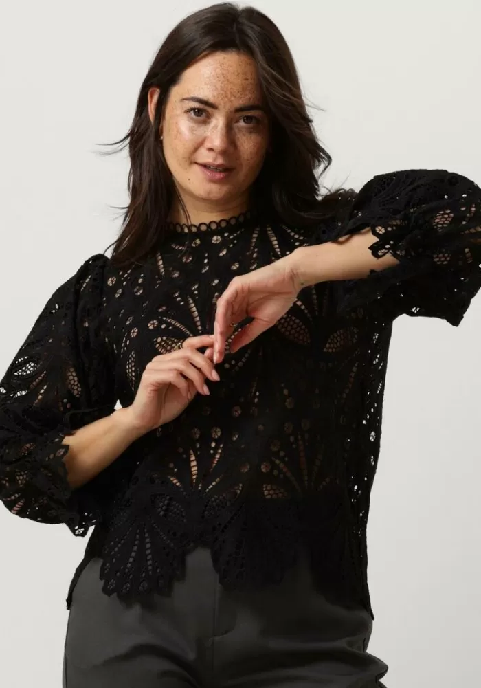 Dames NEO NOIR Blouses^E Blouse Adela Embroidery Blouse