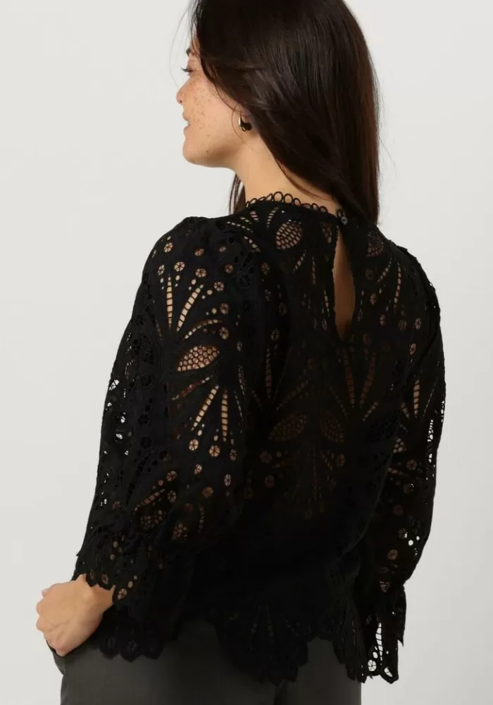 Dames NEO NOIR Blouses^E Blouse Adela Embroidery Blouse