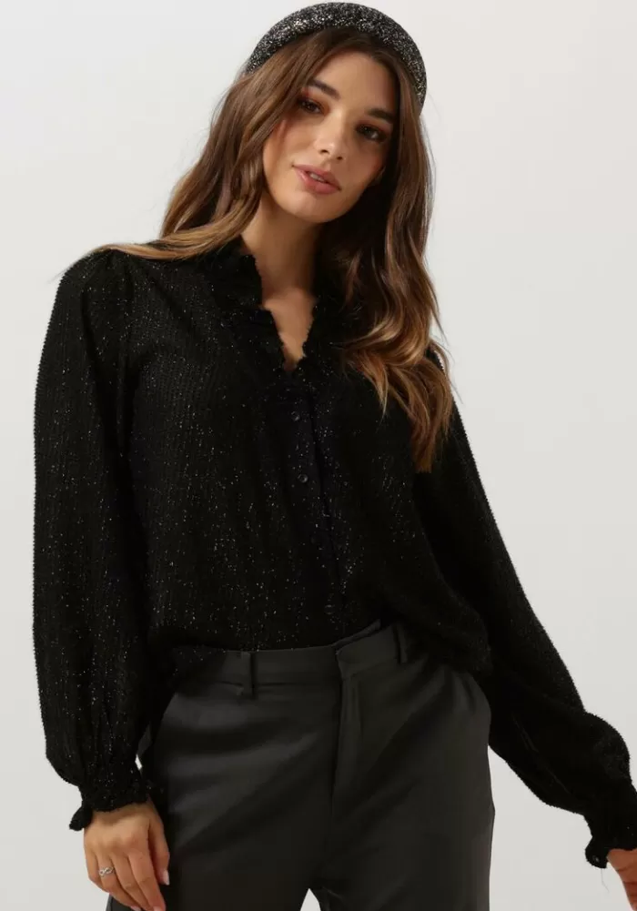 Dames NEO NOIR Blouses^E Blouse Brielle Glitter Blouse