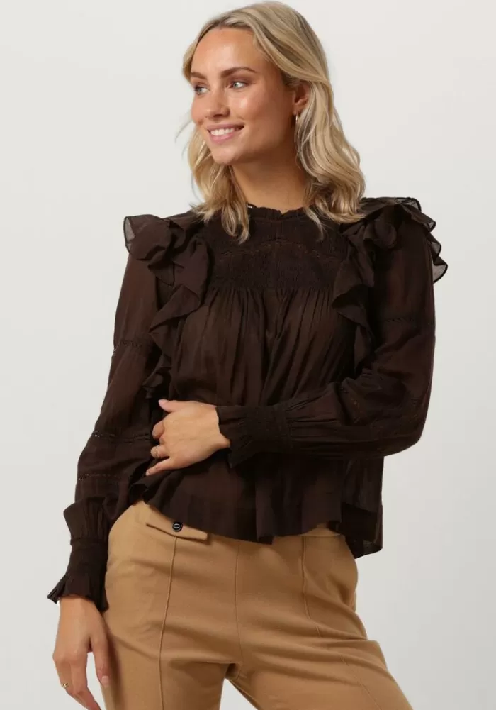 Dames NEO NOIR Blouses^E Blouse Sarna S Voile Blouse