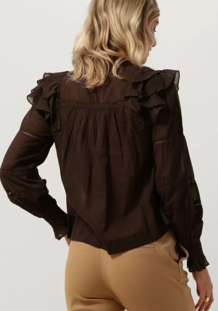 Dames NEO NOIR Blouses^E Blouse Sarna S Voile Blouse