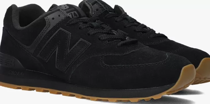 Best Sale NEW BALANCE E Lage Sneakers U574 Zwart