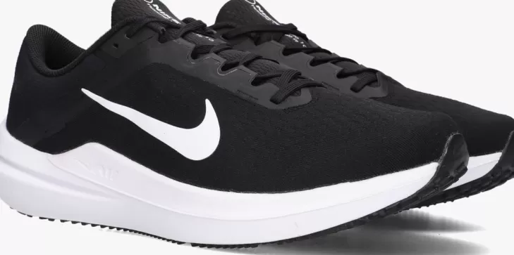 Discount NIKE E Lage Sneakers Air Winflo 10 Zwart