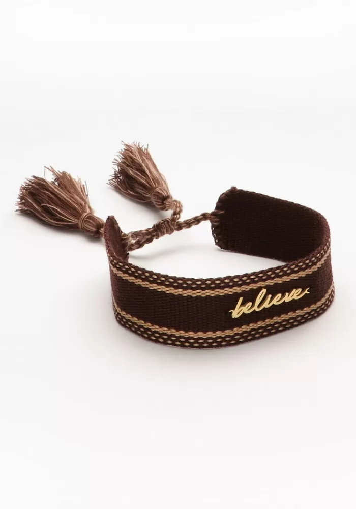 Dames NOTRE-V Sieraden^E Armband Touw Armbandje Believe