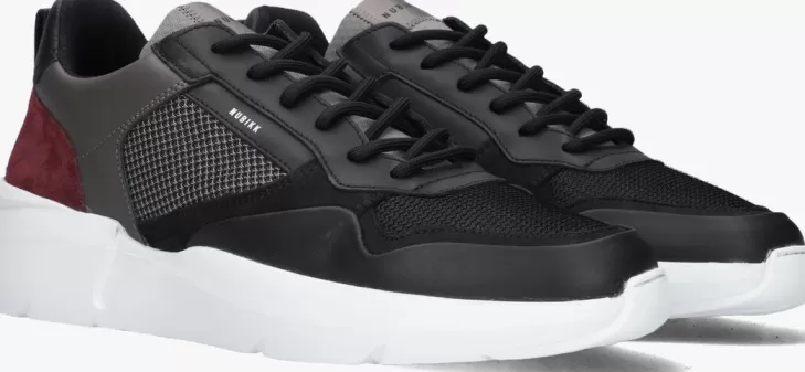 Fashion NUBIKK E Lage Sneakers Roque Road Wave Zwart