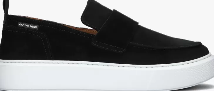 Hot OFF THE PITCH E Loafers Loafer Velour Zwart