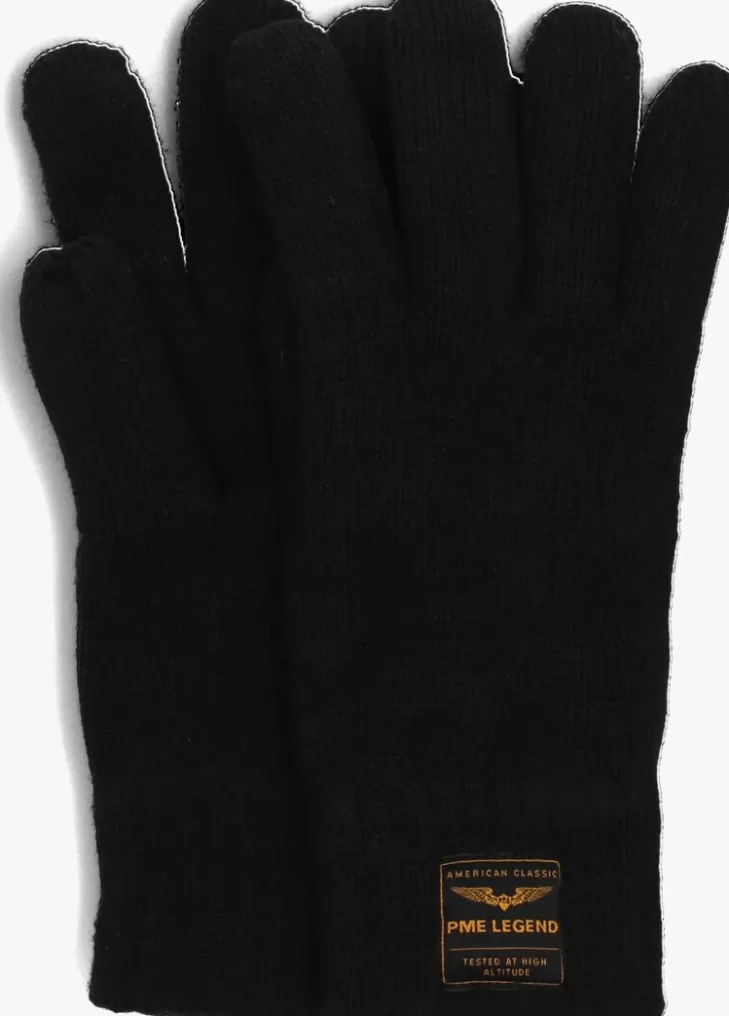 Shop PME LEGEND E Handschoenen Knitted Glove Zwart