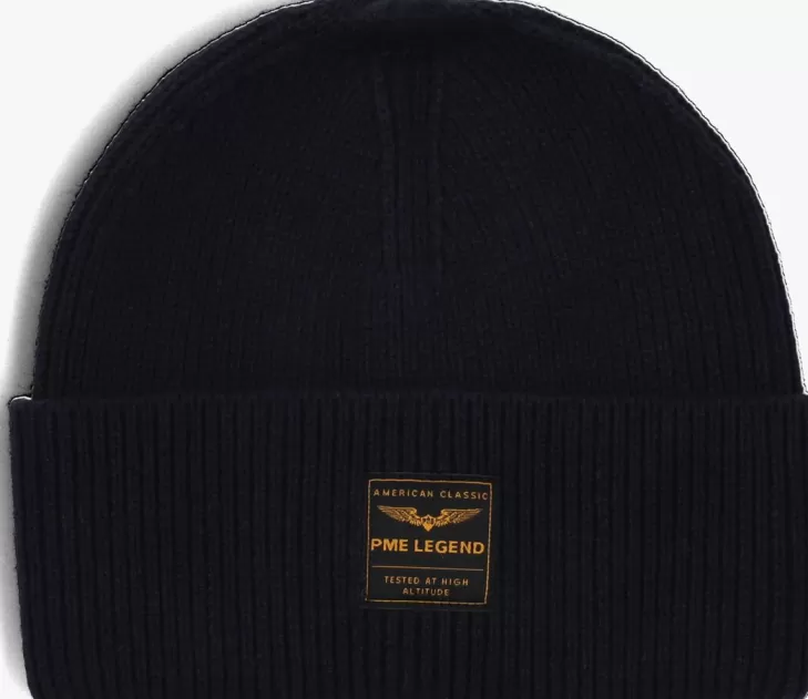 Flash Sale PME LEGEND E Muts Basic Beanie Donkerblauw