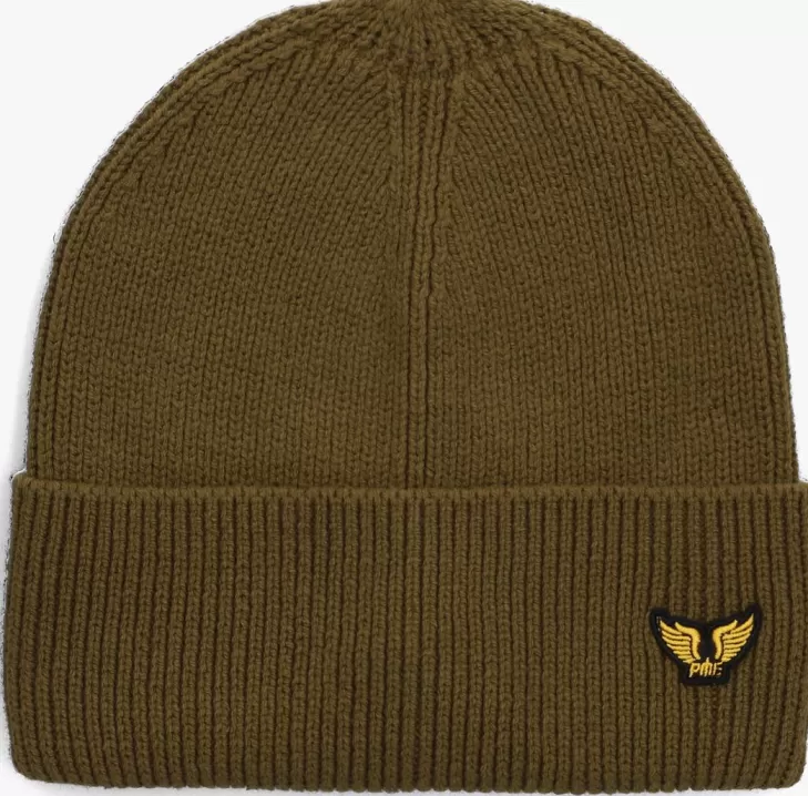 Sale PME LEGEND E Muts Beanie Basic Groen