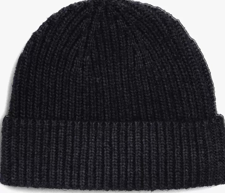 Flash Sale PROFUOMO E Muts Hat Wool Nylon Donkerblauw