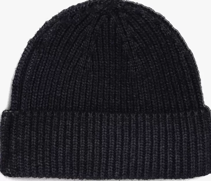 Flash Sale PROFUOMO E Muts Hat Wool Nylon Donkerblauw