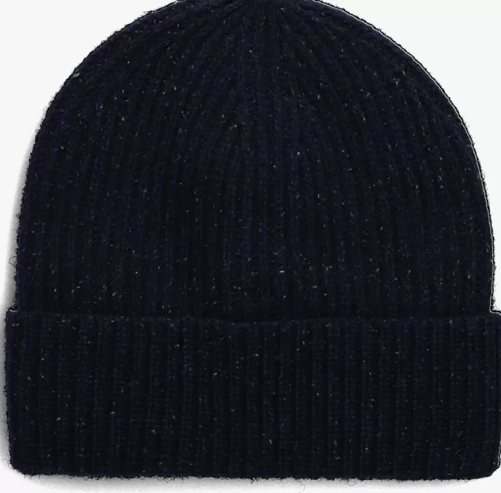 Sale PROFUOMO E Muts Hat Wool Polyamide Donkerblauw