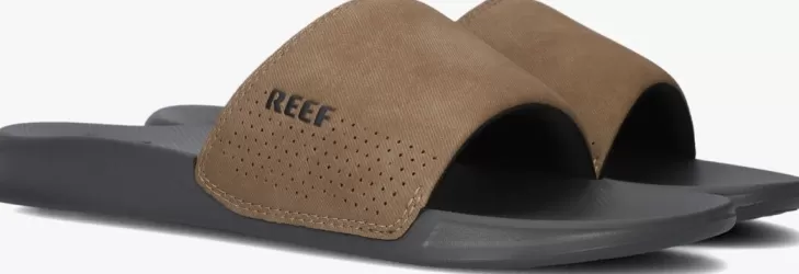 Discount REEF E Badslippers One Slide Bruin