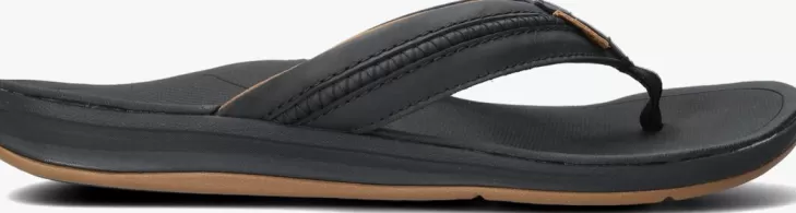 Online REEF E Slippers Ortho Coast Zwart