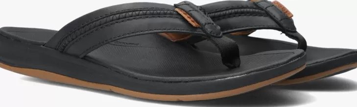 Online REEF E Slippers Ortho Coast Zwart