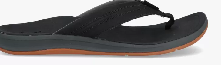 Discount REEF E Teenslippers Ortho Bounce Coast Men Zwart