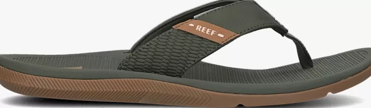 Hot REEF E Teenslippers Santa Ana Groen