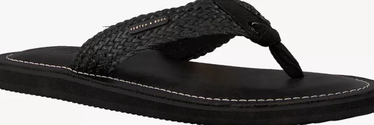 Fashion SCOTCH & SODA E Slippers Cadelli Zwart