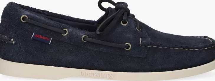 New SEBAGO E Instappers Portland Blauw