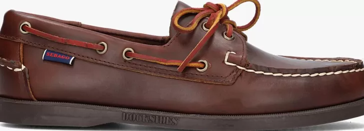 New SEBAGO E Veterschoenen Docksides Bruin