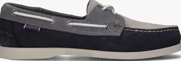 Cheap SEBAGO E Veterschoenen Docksides Blauw