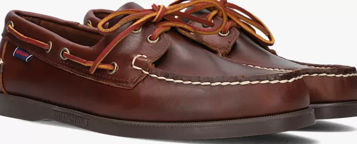 New SEBAGO E Veterschoenen Docksides Bruin