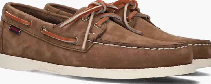 Clearance SEBAGO E Veterschoenen Docksides Bruin