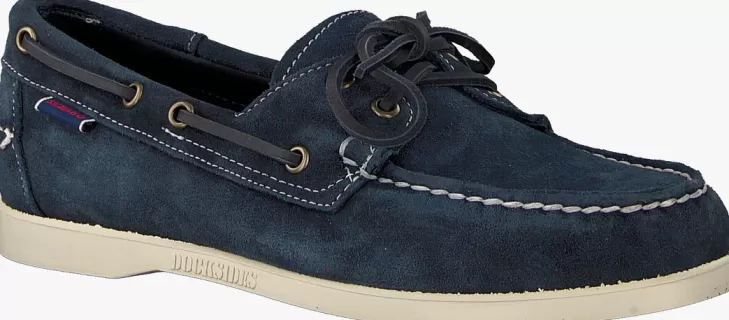 Cheap SEBAGO E Veterschoenen Docksides Blauw