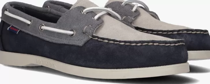 Cheap SEBAGO E Veterschoenen Docksides Blauw