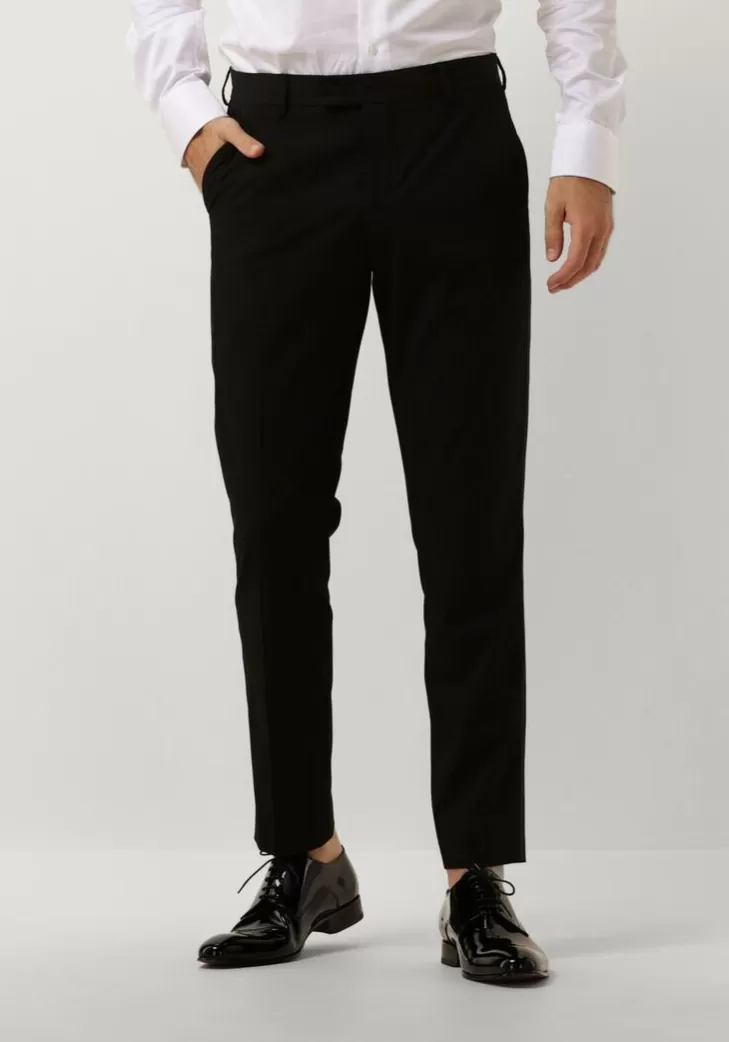 Best Sale SELECTED HOMME E Pantalon Slhslim-Liam Tux Trs Flex Zwart