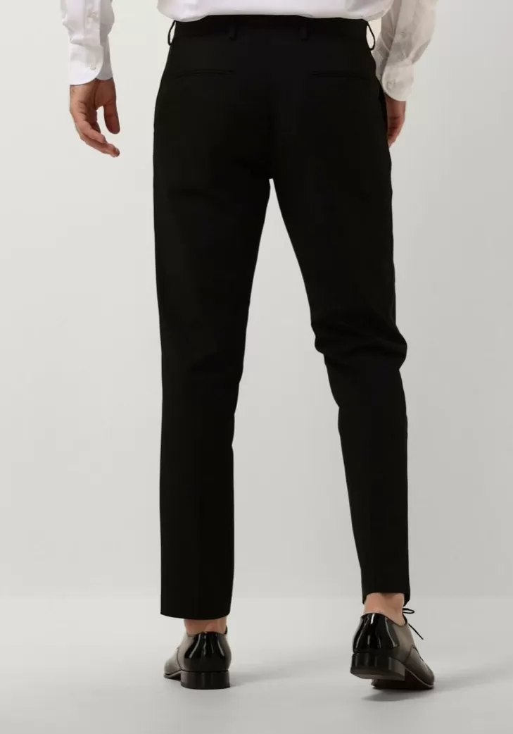 Best Sale SELECTED HOMME E Pantalon Slhslim-Liam Tux Trs Flex Zwart