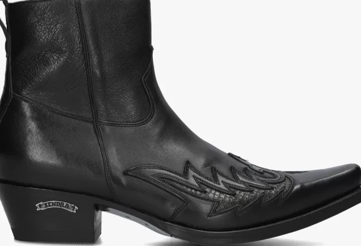 Outlet SENDRA E Cowboylaarzen 12185P Zwart