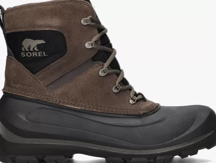 New SOREL E Veterboots Buxton Lace Wp Bruin