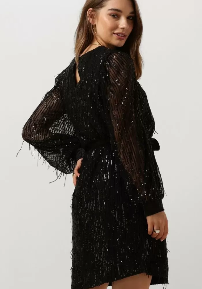 Dames SUMMUM Jurken^E Mini Jurk Dress Fringe Sequins