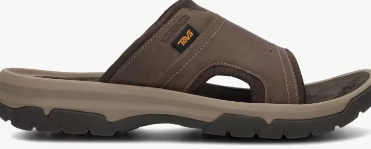 Cheap TEVA E Slippers Langdon Slide Bruin