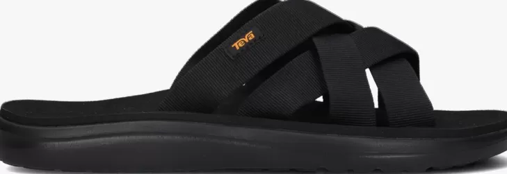 Best TEVA E Slippers M Voya Slide Zwart