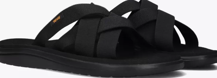 Best TEVA E Slippers M Voya Slide Zwart