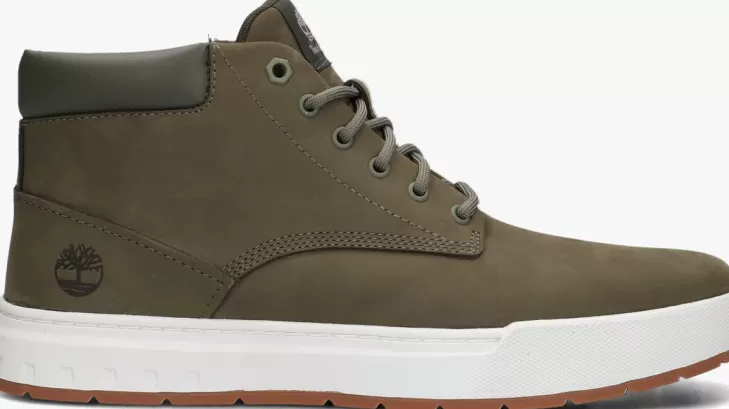 Best TIMBERLAND E Veterschoenen Maple Grove Leather Groen