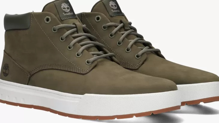 Best TIMBERLAND E Veterschoenen Maple Grove Leather Groen