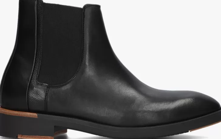 Cheap TOMMY HILFIGER E Chelsea Boots Premium Hilfiger Chelsea Zwart