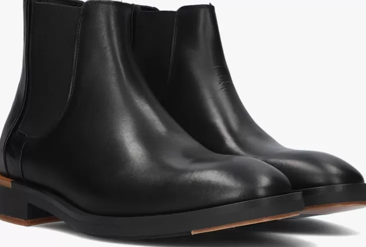 Cheap TOMMY HILFIGER E Chelsea Boots Premium Hilfiger Chelsea Zwart