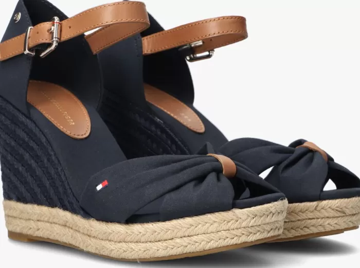 Dames TOMMY HILFIGER Espadrilles^E Espadrilles Basic Open Toe High Wedge