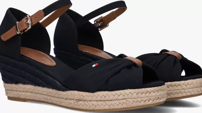 Dames TOMMY HILFIGER Espadrilles^E Espadrilles Basic Open Toe Mid Wedge