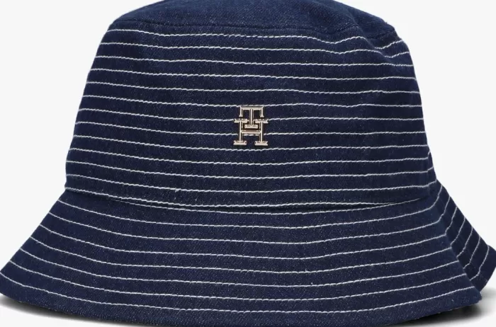 Dames TOMMY HILFIGER Hoeden^E Hoed Th Feminine Denim Blue Hat