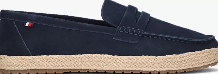 Online TOMMY HILFIGER E Loafers Th Espadrille Classic Blauw