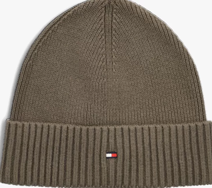 Cheap TOMMY HILFIGER E Muts Essential Flag Beanie Groen