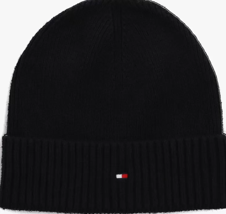 Cheap TOMMY HILFIGER E Muts Gp Flag Beanie + Scarf Zwart