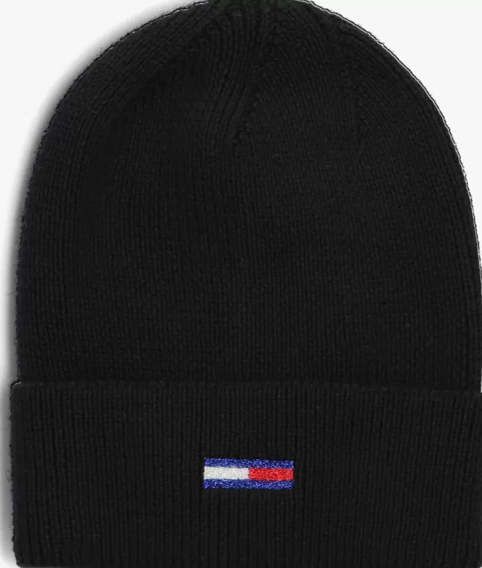 Dames TOMMY HILFIGER Mutsen^E Muts Tjw Flag Beanie And Scarf