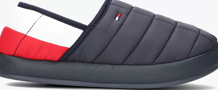 Best TOMMY HILFIGER E Pantoffels Comfort Hilfiger Rwb Homeslipper Zwart